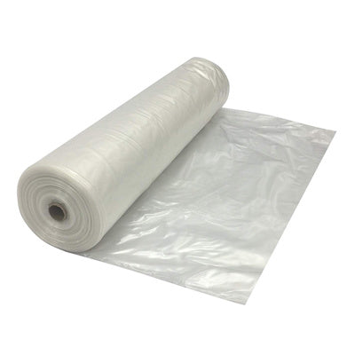 2m x 100m x 100um Clear Poly Sheeting – Builders Film